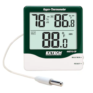 extech Lämpömittari extech 445713-tp kosteus/lämpömittari