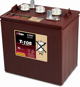 trojan Akku lyijy avoin trojan t-105-ut 6v 225ah