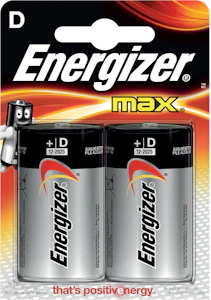 energizer Paristo alkali max d/e95/lr20 2p