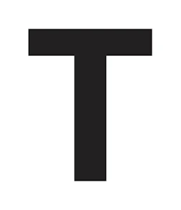 turvakauppa Irtokirjain t tarra 50mm