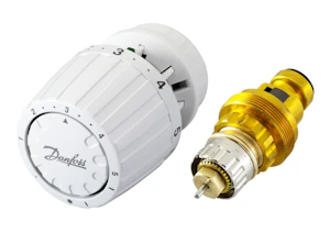 danfoss Sisäosa+termostaatti danfoss rav 3/8-1/2-3/4+ra2990 5-26c