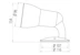ensto Kohdevalaisin lampukas 202.01v r63/80 60w e27