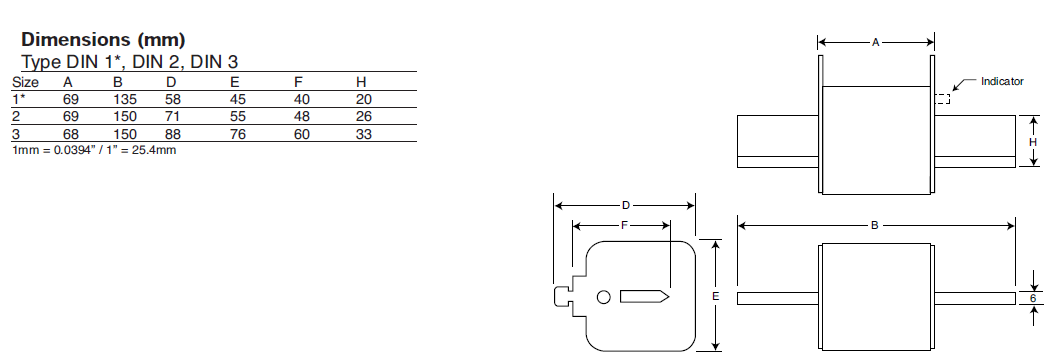 eaton Kahvasulake erikoisnopea c-b 170m6808d 690v 500a kahva 3