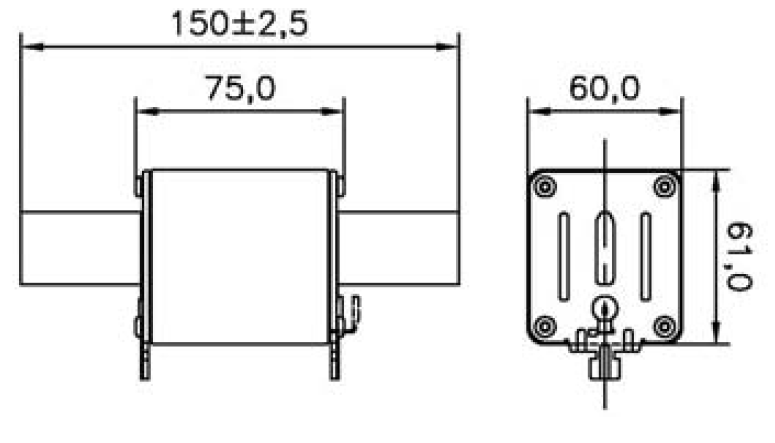 eaton Kahvasulake cooper-bussmann 400nhm3b-690 690vac am 400a 3