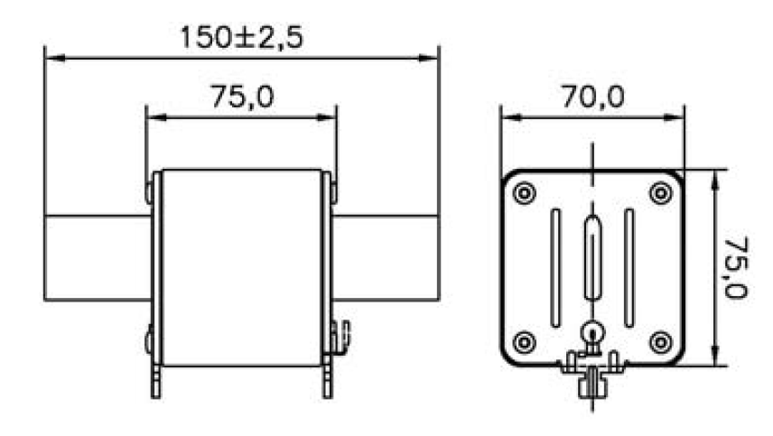 eaton Kahvasulake cooper-bussmann 400nhg3b-6 690vac gg-gl 400a 3