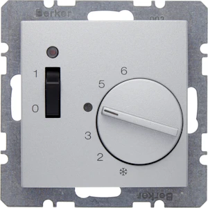 hager Rumstermostat nc s.1 silver