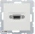 hager Uttag vga skruv-hona s.1 vit