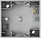 PINTAKOJERASIA HAGER 1-OS. 36MM ALU MATTA