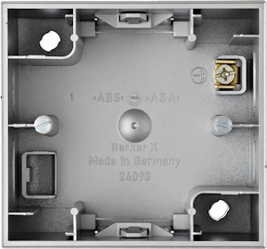 hager Pintakojerasia hager 1-os. 36mm alu matta