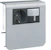 hager Uttag sl20080 std + pir alu