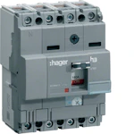 EFFEKTBRYTARE X160 4POL 40KA 80A