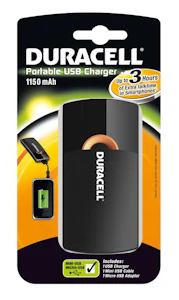duracell Laturi nimh duracell 3h usb mobiililaitteet 1150mah