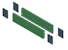 schneider electric Sockel gavelpar 100x300