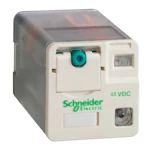 PISTOKANTARELE SCHNEIDER RUM 48VDC 3C/O 3A, 11NAP