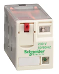 PISTOKANTARELE ZELIO RXM 230VAC 4C/O 6A LED