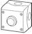 eaton Painike eaton m22-d-r-x0/kc11/i 1av+1s punai