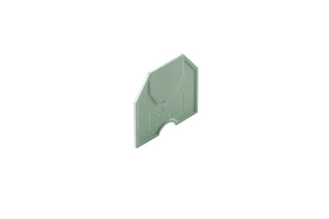 wieland Päätylevy 6mm sininen ap 6 bl sin