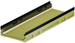 LINJAKUIVATUSKOURU ACO V300G MATALA 12CM, 1.0M, DN100