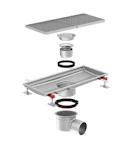 LATTIA-ALLAS VAAKA ACO DN70 RST 600x600 BETONI/MASSA