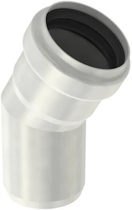 aco nordic Böj aco - 50x30° aco-pipe 316l, 1-muff, epdm