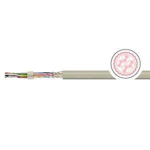 tkd Tietoverkkokaapeli tkd datatronic-cy 4x2x0,22 ul k500