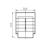 karlux Numerovalaisin kaari 2x11w g23 harmaa ip34