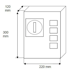 eaton Ups-lisävaruste ups-ohituskytkin 5000-6000va