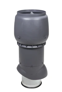 vilpe Poistoputki vilpe xl250/eristetty/hattu harmaa
