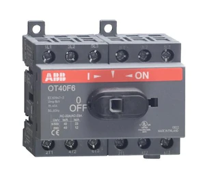 abb Kuormankytkin vipu abb ot40f6 40a 6-nap