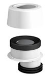 WC-MANSETTI PREVEX 112721 EPÄKESKEINEN 30mm