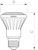 philips Led-lamppu masterled 6.5w/840 e27 par20 25d