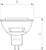 philips Led-lamppu masterled 4.5-20w gu5.3 mr16 24d