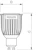 philips Led-lamppu masterled ledspot 8w/840 gu10 40d