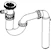 uponor Keittiövesilukko uponor as-180-a 1-osainen sihdillä