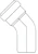 pipelife Ht kulmayhde pipelife 32x45 valkoinen pp