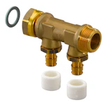 JAKOTUKKI UPONOR Q/E 2-OSAINEN 15mm K/K50 EM