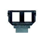 LIITINLEVY ABB DKS / 2 x RJ-45 KEYSTONE