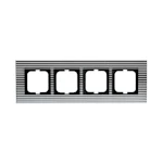 PEITELEVY CARAT 4OS/IP20/115mm, VAAKA, KROMI