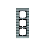 PEITELEVY CARAT 3OS/IP20/115mm, PYSTY, KROMI