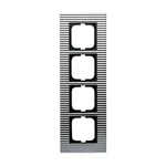 PEITELEVY CARAT 4OS/IP20/115mm, PYSTY, KROMI