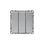 KYTKIN IMPRESSIVO 1+1+1/16AX/250V/IP21UKJ 0X ALU