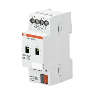 abb Lähtöyksikkö knx abb kytkinyksikkö 2x16a c-käyrä