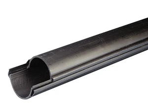 wavin Tel halkaistu putki musta 110x100 b 2,5m sva