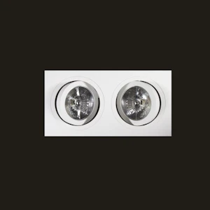 hide-a-lite Alasvalo alu square 2x50w max qr111 valkoinen