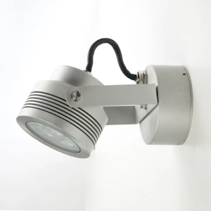 hide-a-lite Seinävalaisin ulko spot on 6x1w 6000k ip54