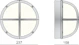 defa lighting Pinta-asennusvalaisin neptune 001r hci-e/p35w va