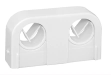 PUTKIPIDIN 2-OS SNAP FALUPLAST 18-22mm VALKOINEN 10KPL 14160