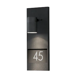 konstsmide Numerovalaisin modena ip44 35w gu10 sis.nro musta