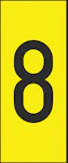 MERKINTÄKILPI H10 NRO 8 10mm PSS 50