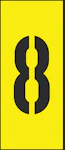 MERKINTÄKILPI H25 NRO 8 25mm PSS 100